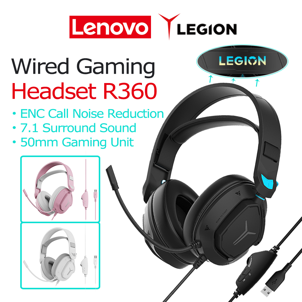 Pc Gaming Lenovo Legion - Lenovo LEGION Wired Gaming Headset R360
