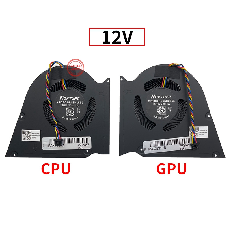 Pc Gaming Asus - New 12V CPU GPU Fan For