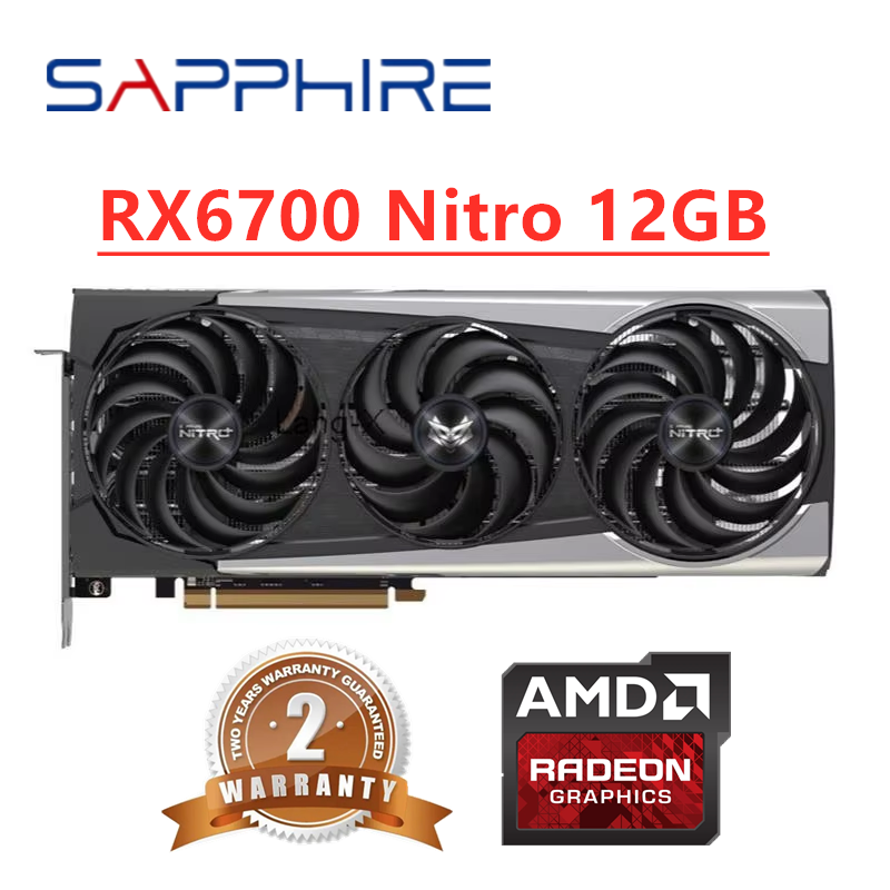Pc Gaming Setup - GPU Sapphire RX 6700 XT 6700XT