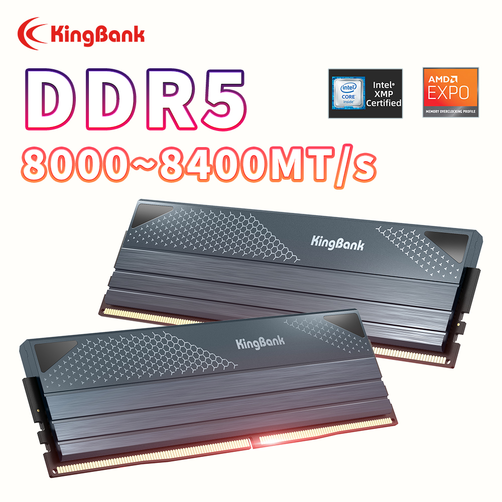 Pc Gaming Setup - KingBank DDR5 KFXB Memory 48GB(24GBx2) Set