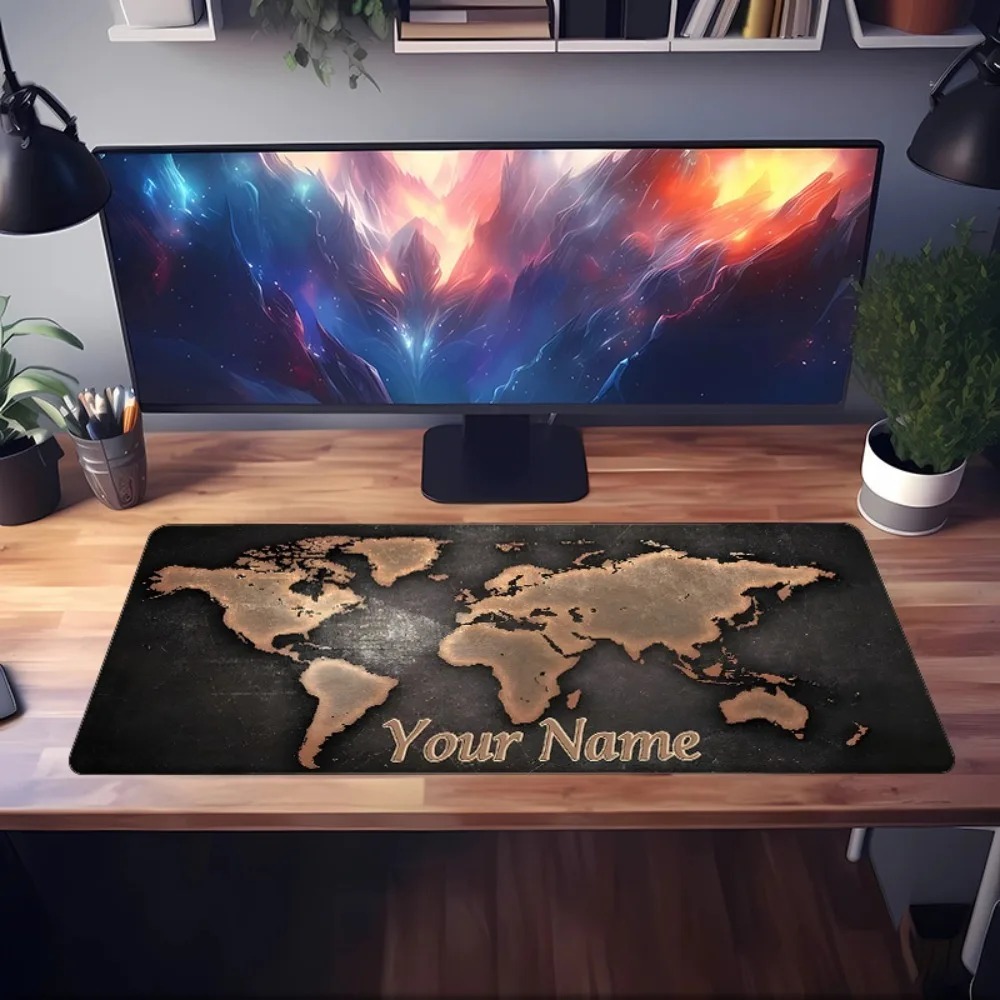 Pc Gaming Names - CIFbuy Custom Antique World Map Desk