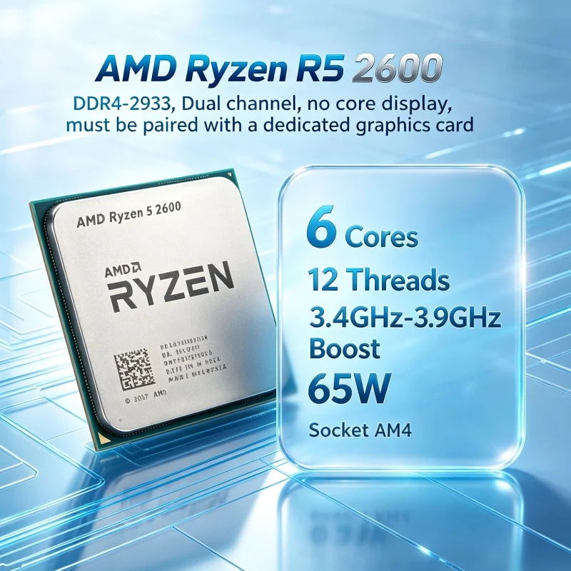 Pc Gaming Amd Ryzen 5 - AMD Ryzen 5 2600 R5 2600