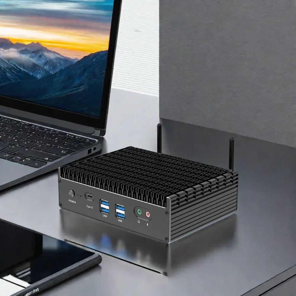 NEW Fanless Mini Gaming PC Bar - Pc Gaming I3 review and price