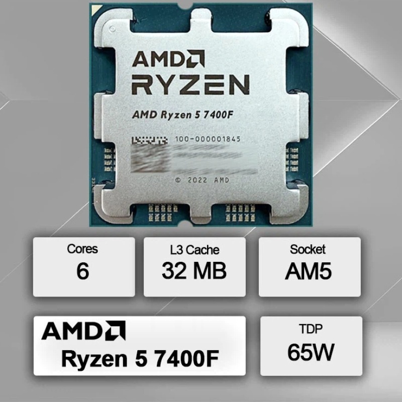R5 7400F Gaming CPU for RGB Bu - Pc Gaming Ddr5 review and price
