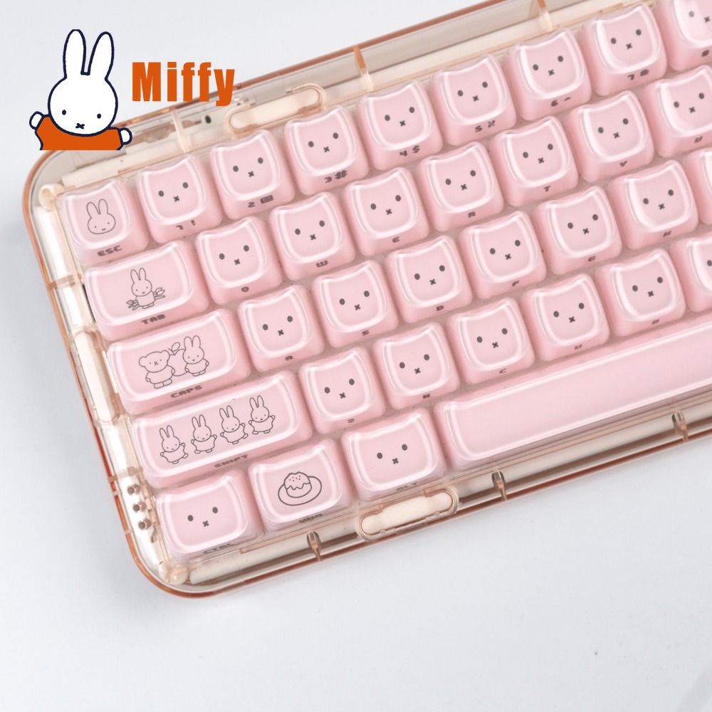 Kawaii Miffy Keycaps Cute Rabb - Pc Gaming Jumbo review and price