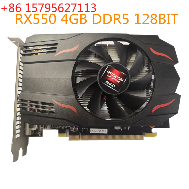 New HD RX550 Real 4GB DDR5 hig - Pc Gaming Ddr5 review and price
