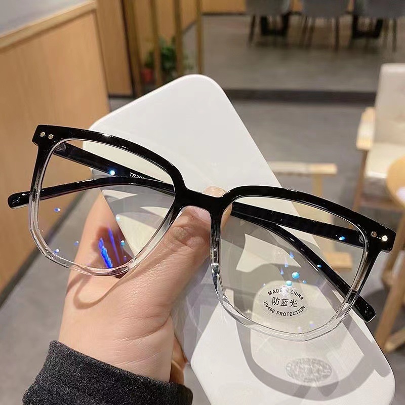 Large Square Frame Anti-Blue L - Gaming Glasses Blue Light review and price