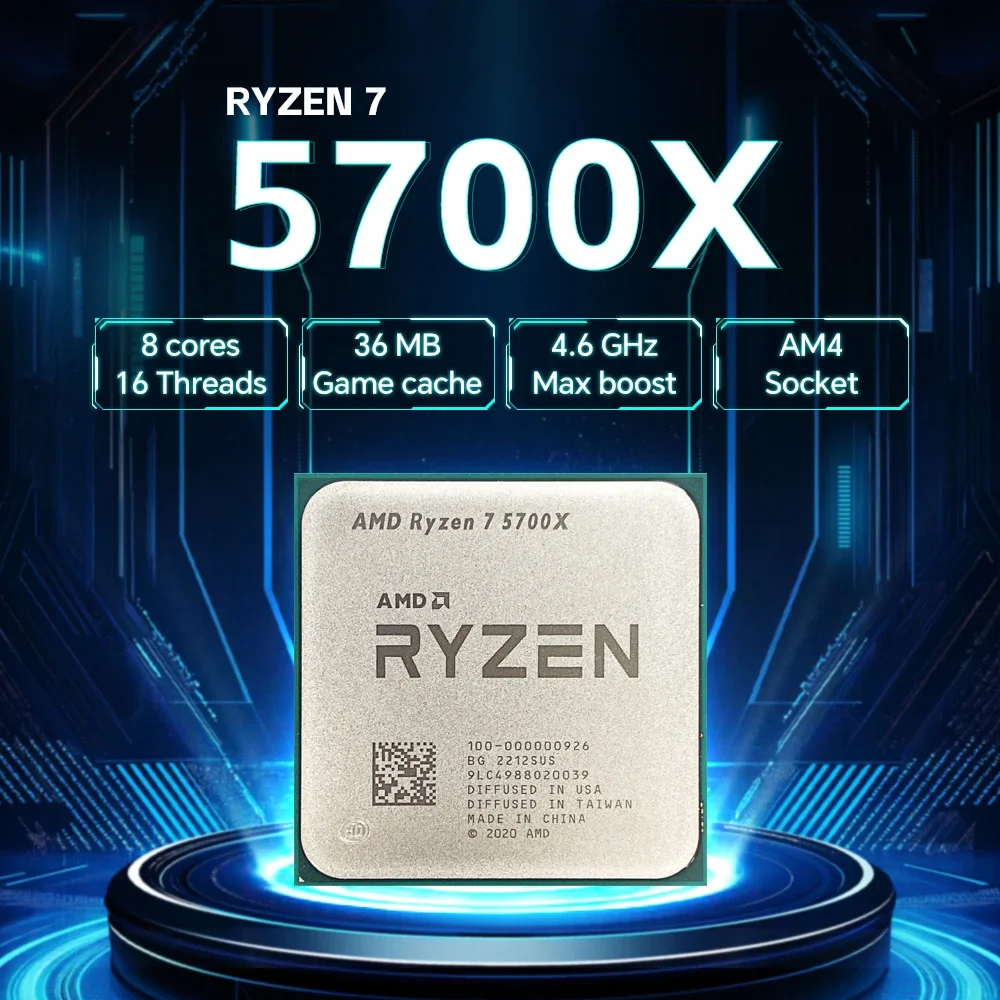 AMD Ryzen 7 5700X R7 5700X 8 C - Amd Cpu Ryzen 7 review and price
