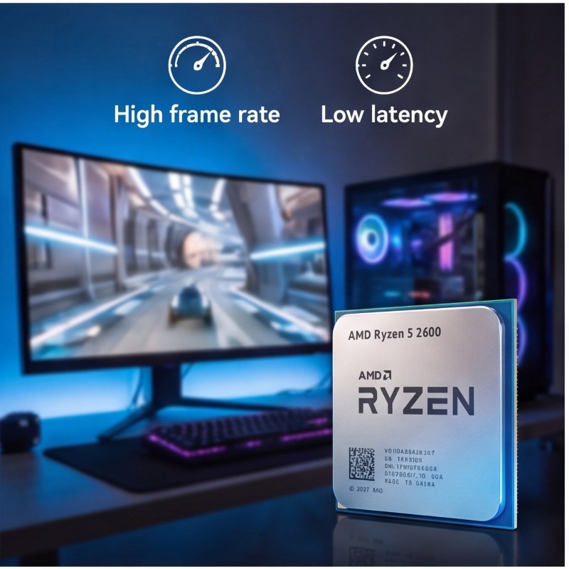 AMD Ryzen 5 2600 R5 2600 3.4GH - Pc Gaming Amd Ryzen 5 review and price