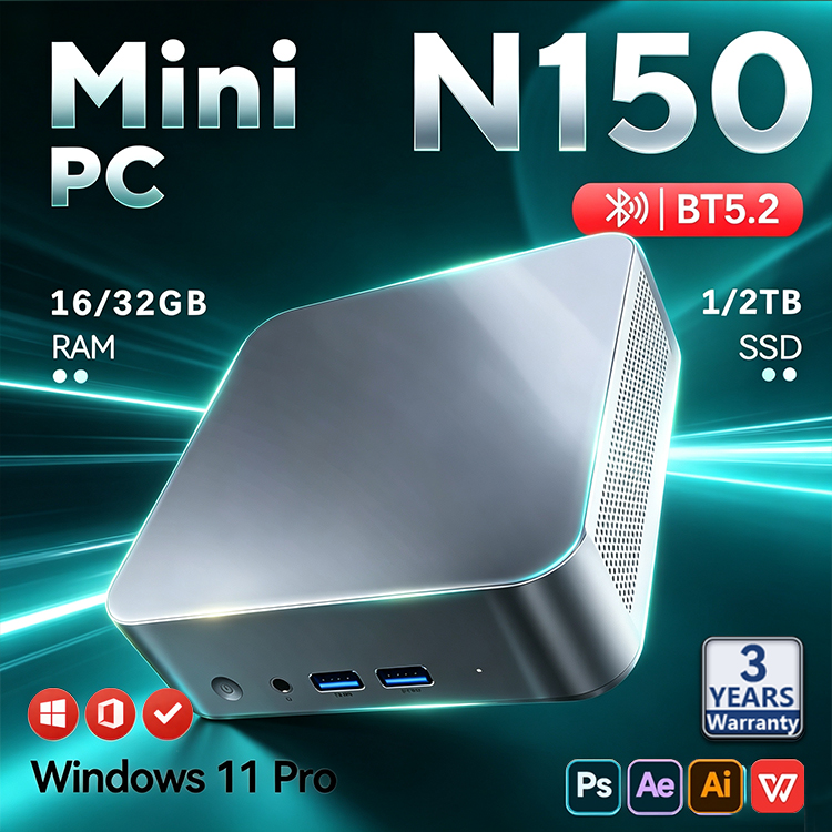 2026 Intel N150 Mini PC Protab - Pc Gaming Jumbo review and price