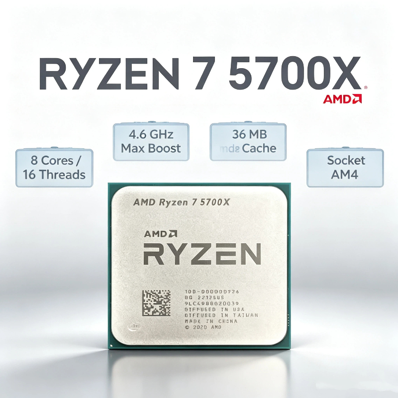 AMD Ryzen 7 5700X Gaming Deskt - Amd Cpu Ryzen 7 review and price