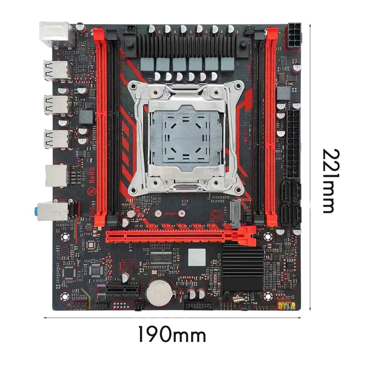 (A01R) X99 Motherboard X99 P3  - Pc Gaming Ddr3 review and price