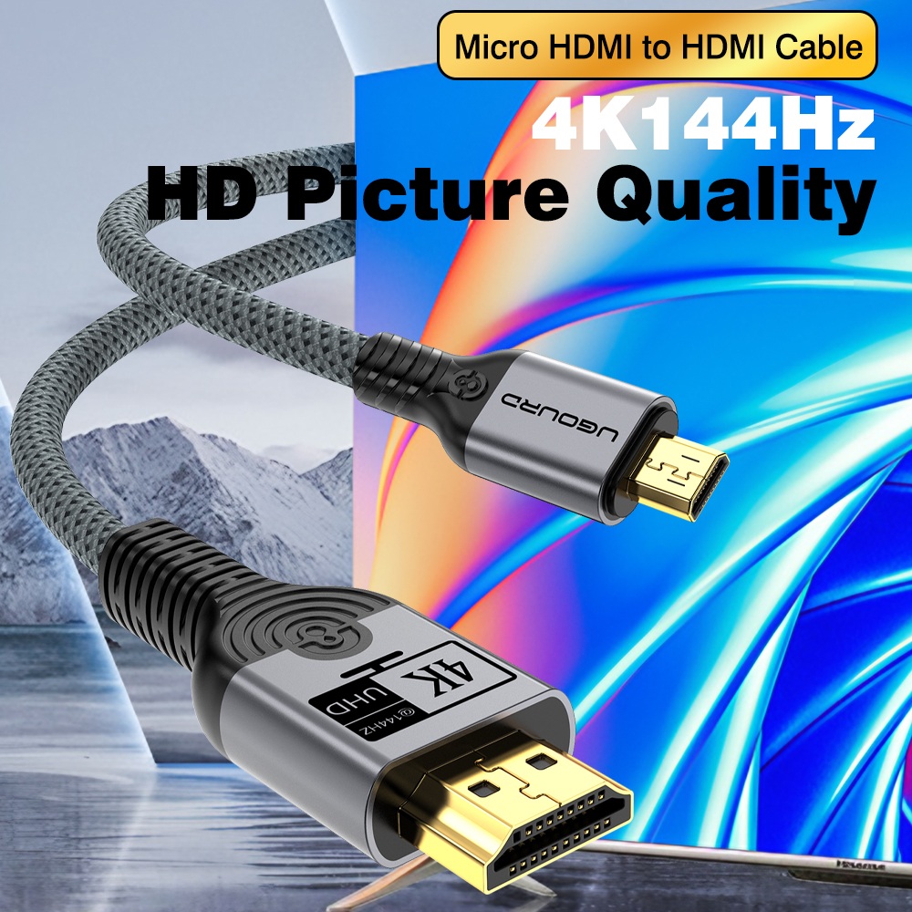 UGOURD Nylon Braided Micro HDM - High Refresh Monitor review and price