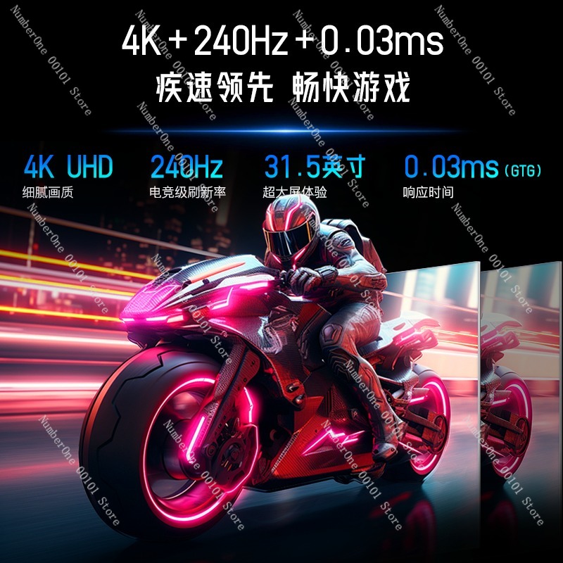 4K QD-OLED Gaming Monitor Larg - High Refresh Monitor review and price