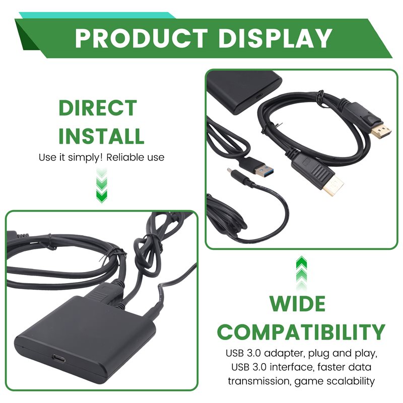 3CGRO-Adapter Power Kit Displa - Pc Gaming Vr review and price