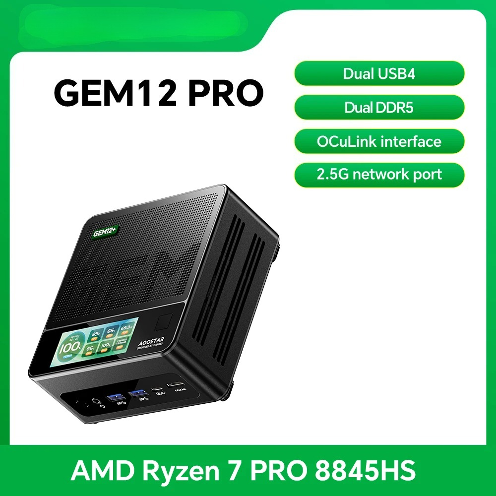 GEM12 Pro Mini PC Ryzen 7 PRO  - Pc Gaming Ddr5 review and price