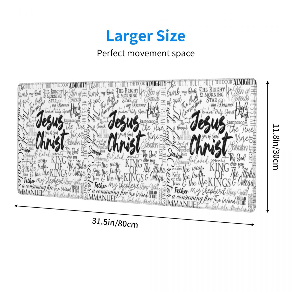 Large Mouse Pad The Names Of G - Pc Gaming Names review and price