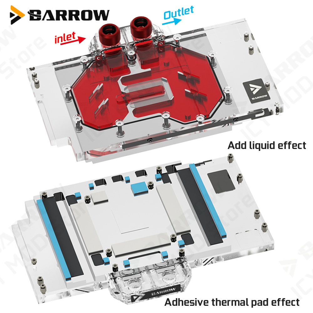 Barrow Display Card Water Cool - Pc Gaming Asus review and price