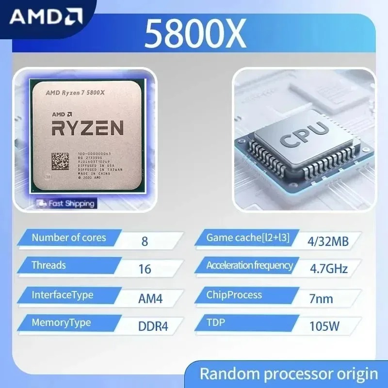 AM4 Socket 2026 New AMD Ryzen  - Amd Cpu Ryzen 7 review and price